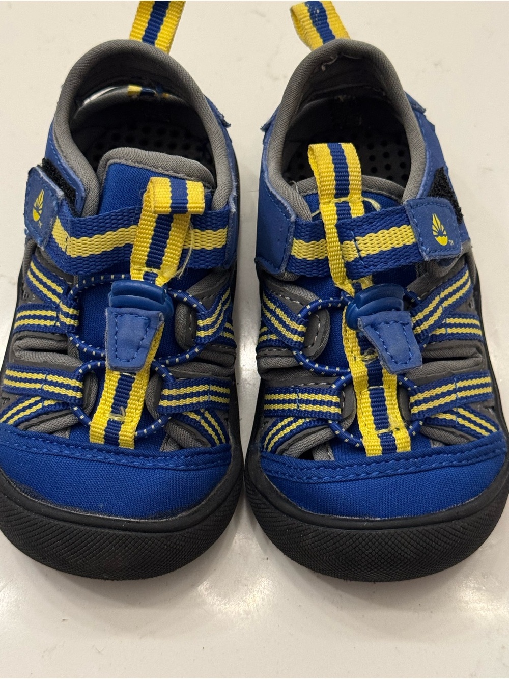 Northside Blue and Yellow Kids Water Shoes
